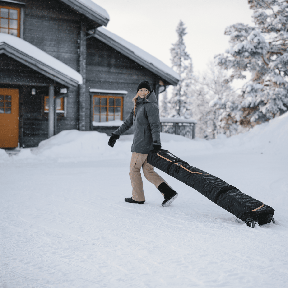 Thule Roundtrip Ski Roller 192Cm Softgoods