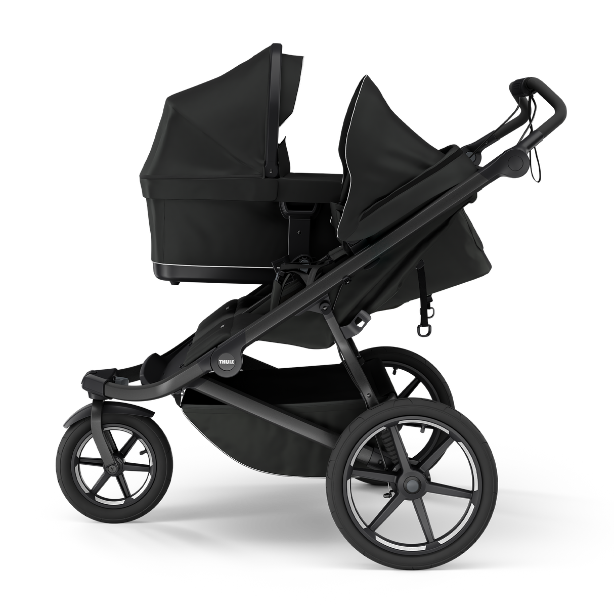 Thule Urban Glide 3 Double - With Magnetic Straps - 10101998 Stroller