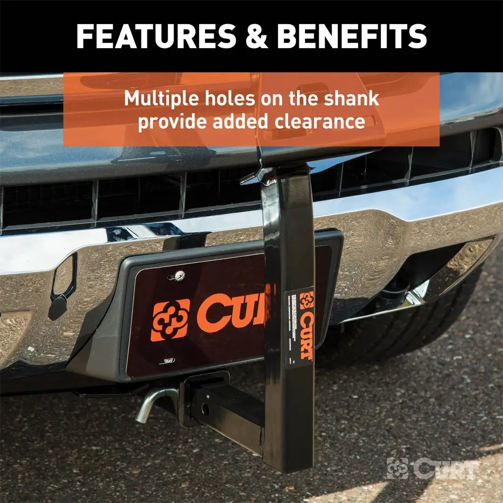 Curt Hitch-Mounted Spare Tire Mount
