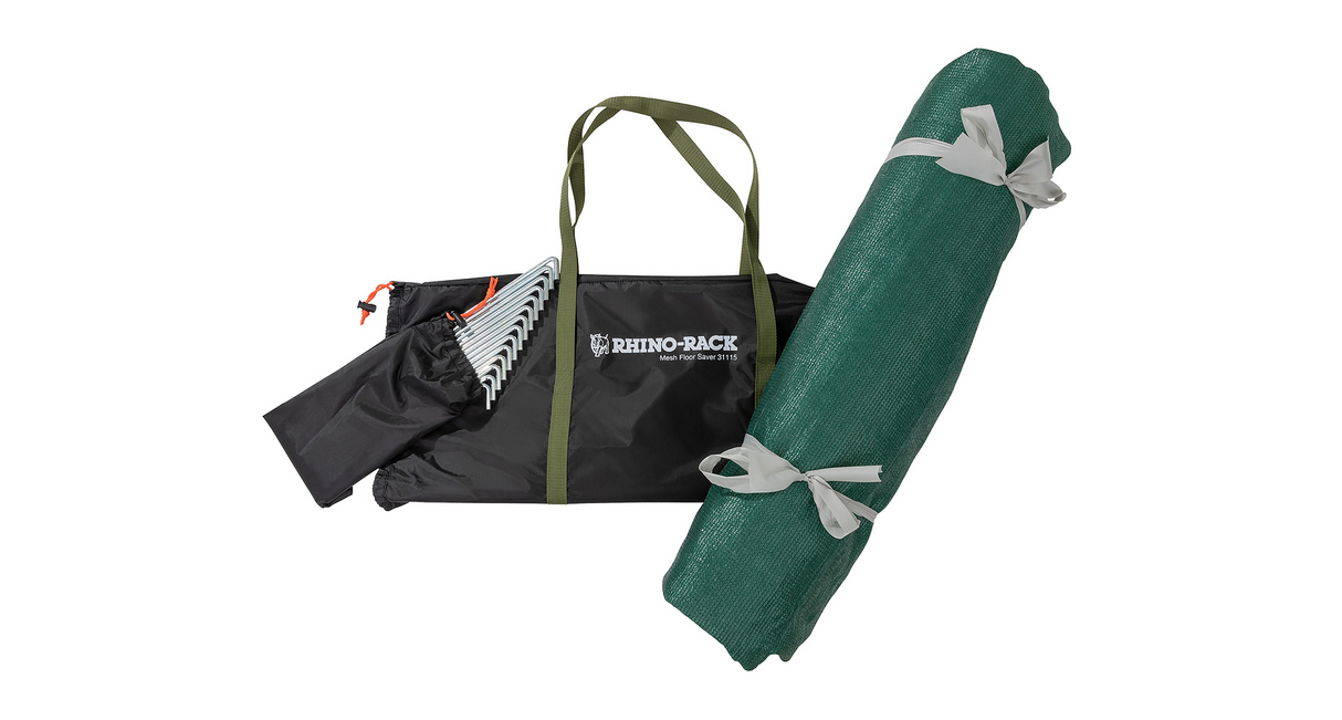 Rhino-Rack Batwing Mesh Floor Cloth Mat Camp Furniture