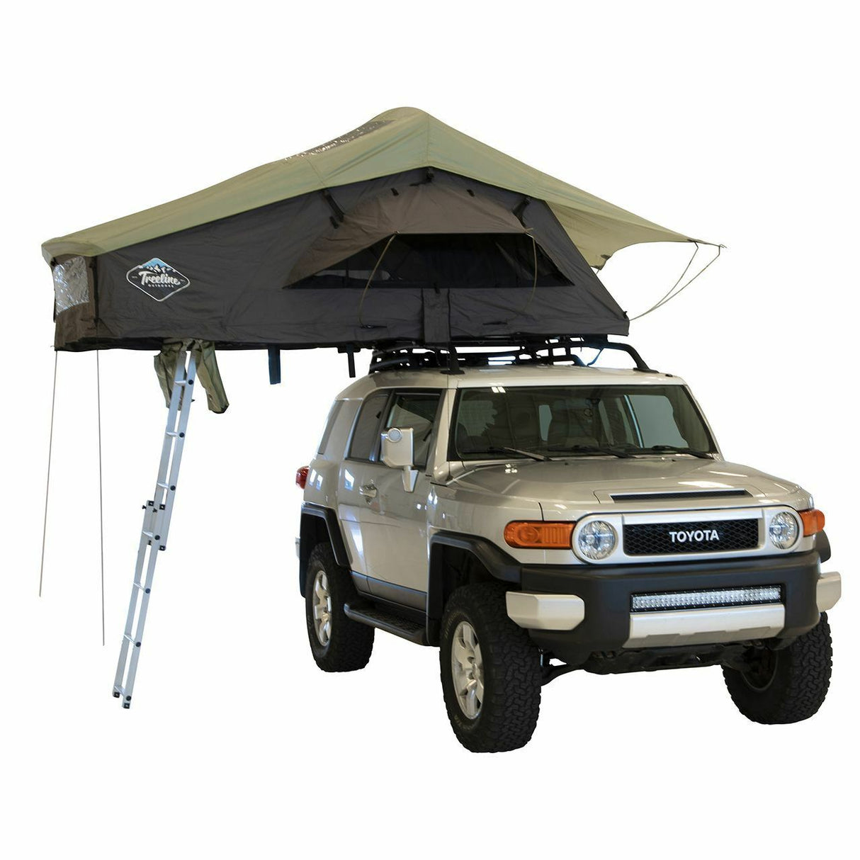 Treeline Outdoors Universal Softshell Tent Rainfly with Vestibule Entrance (Fits Treeline Ponderosa)