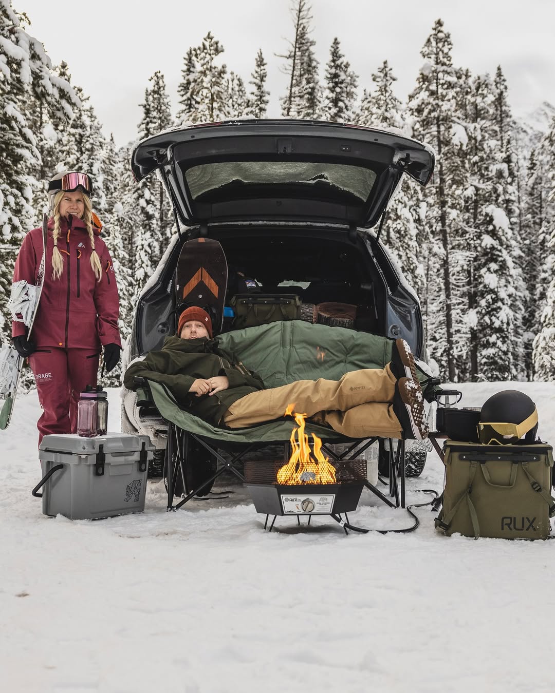Kuma Outdoor Gear Off-Grid Hex Fire Bowl