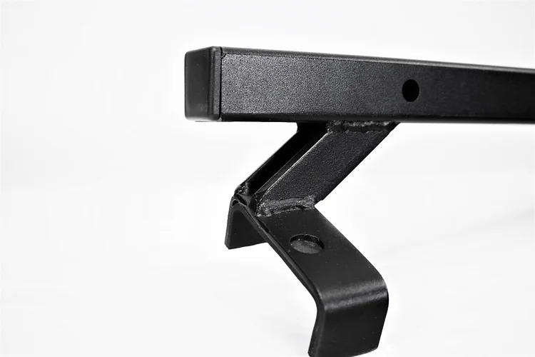 Exposed Racks M/F Rear xBar-TXT BLK Roof Racks