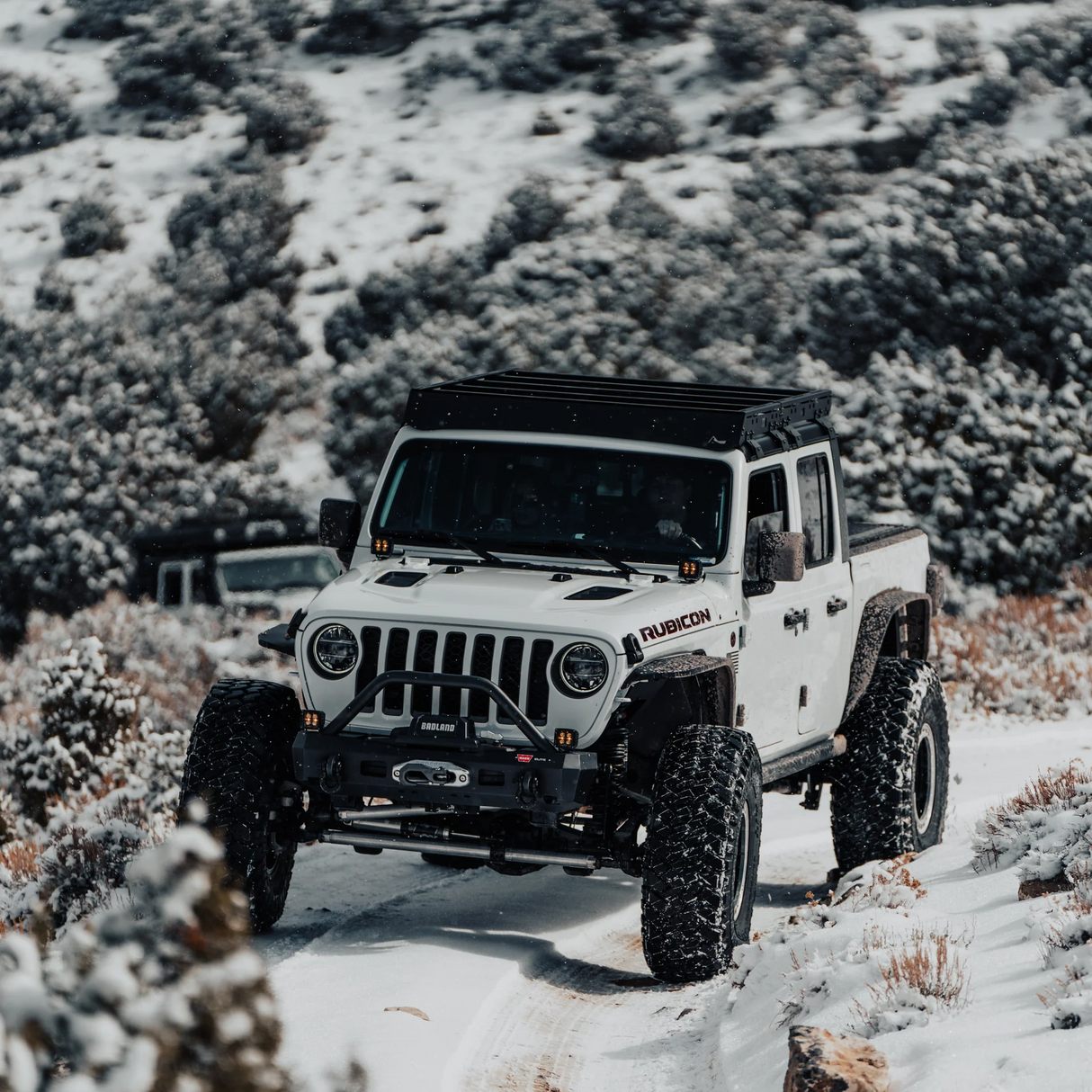 TrailRax Jeep Gladiator Modular Roof Rack | Half Rack Roof Racks