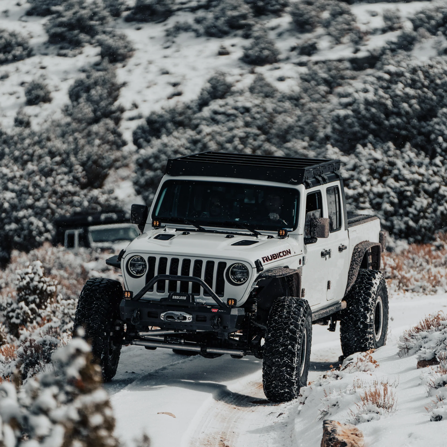 TrailRax Jeep Gladiator Modular Roof Rack | Half Rack Roof Racks
