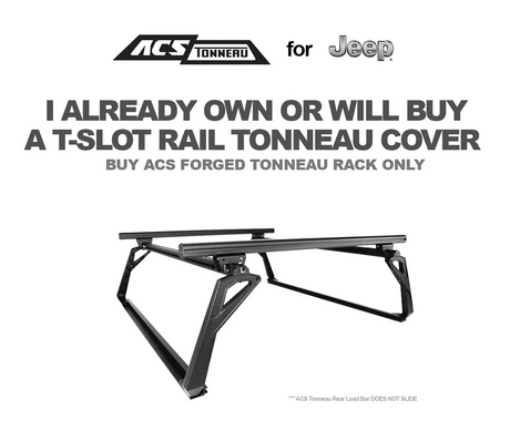 Leitner Designs ACS Forged Tonneau | 2003 to 2024 Dodge RAM 3500 6'4" Bed Bed Racks
