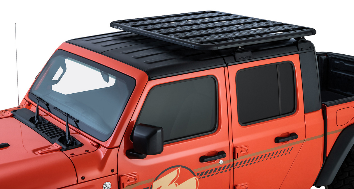 Rhino-Rack Pioneer Platform (48" X 56") Backbone with RCL Legs | Jeep Gladiator 20 to 23 Roof Rack Kit - Modula Racks