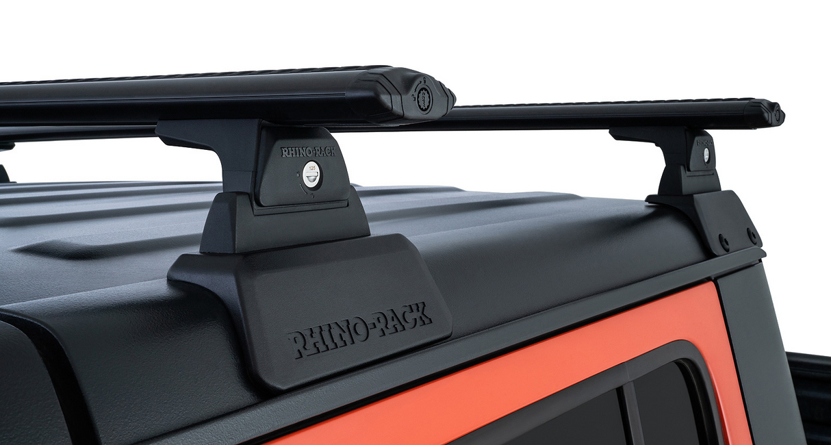 Rhino-Rack Vortex Backbone Roof Rack with RTL600 Legs | Jeep Gladiator 20 to 23 Roof Racks - Modula Racks