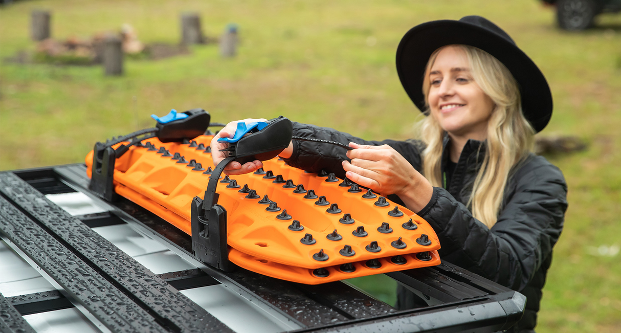 Rhino-Rack Stow It Recovery Traction Board Holder Overland and Recovery - Modula Racks