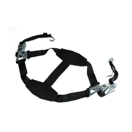 MotoTote TireSling Ratcheting Tie Down Motorcycle Rack Accessories - Modula Racks