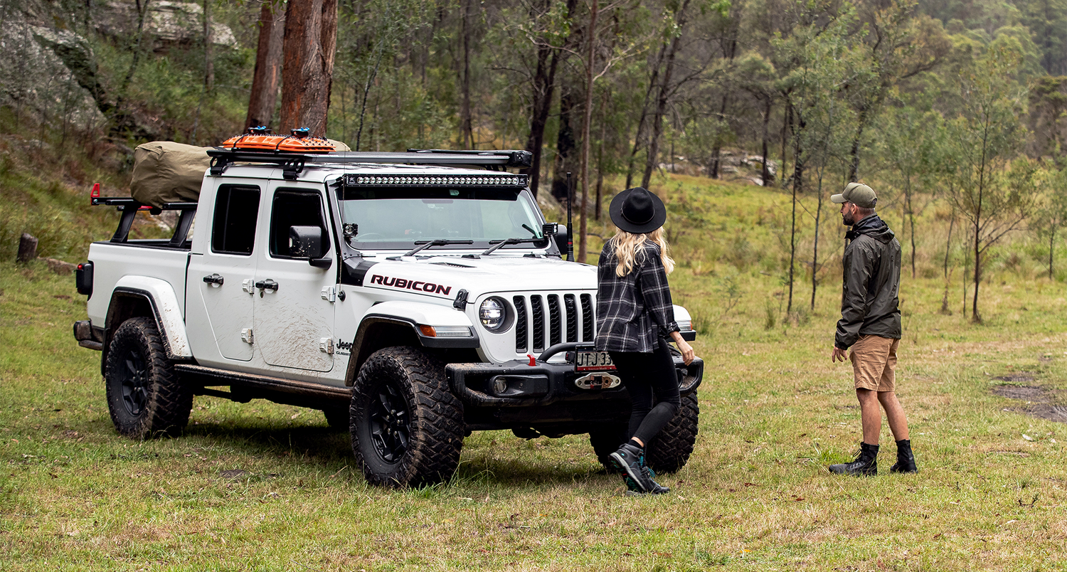 Rhino-Rack Jeep Overlanding Kit Roof Rack Kit - Modula Racks