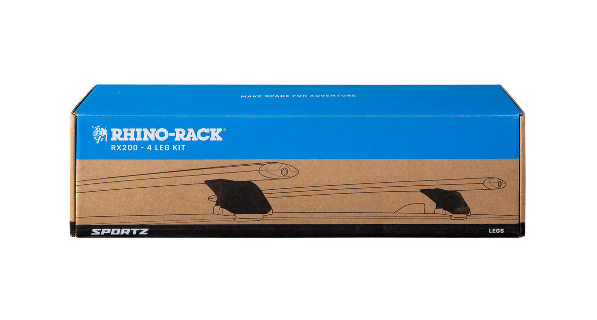Rhino-Rack RX200-4 Leg (x4) Roof Racks