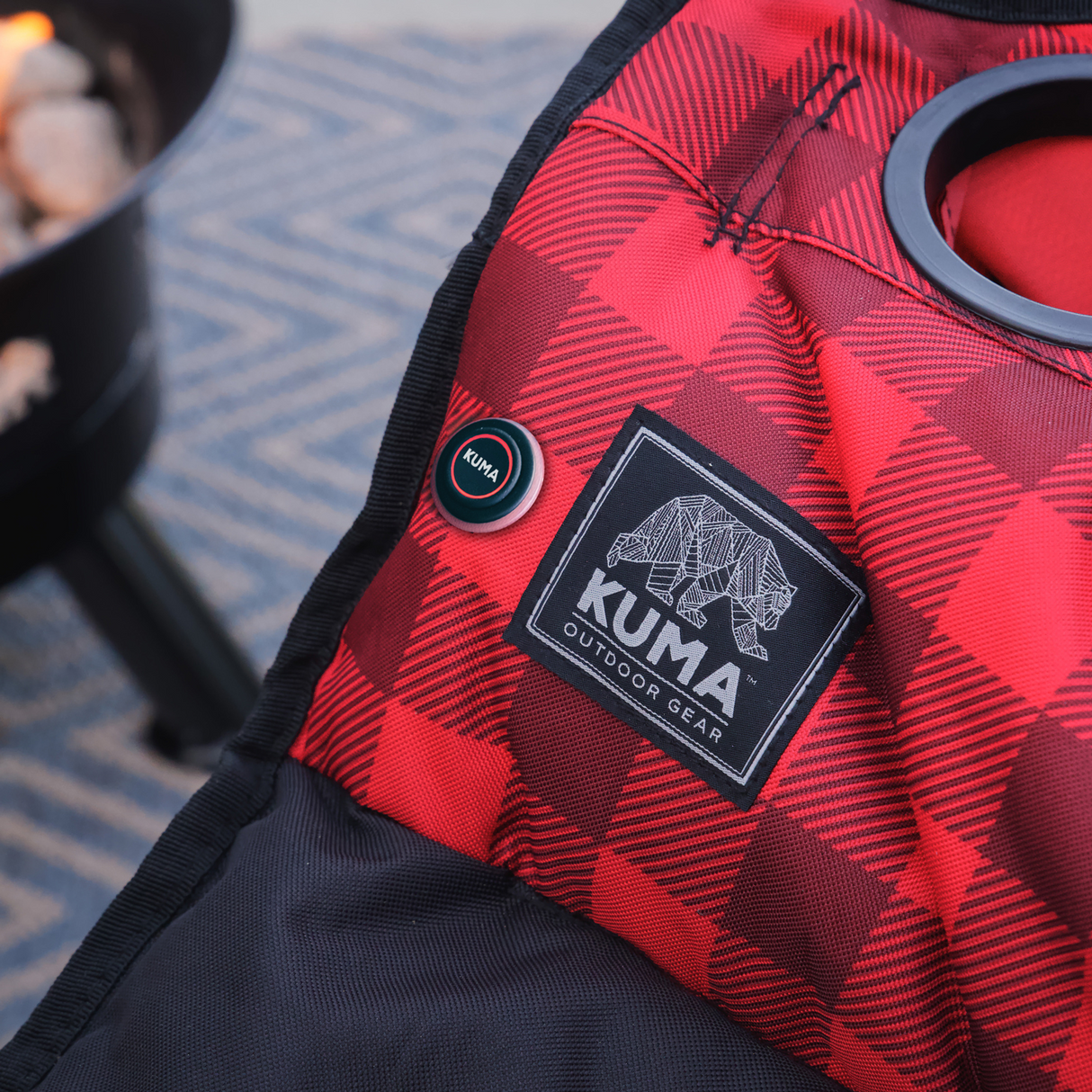 Kuma Outdoor Gear Bear Buddy Heated Chair - Bluetooth