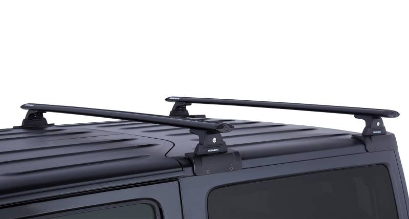 Rhino-Rack Vortex RLT600 Backbone Roof Rack | JEEP Wrangler 2dr SUV Hard Top 07 to 10 Roof Racks