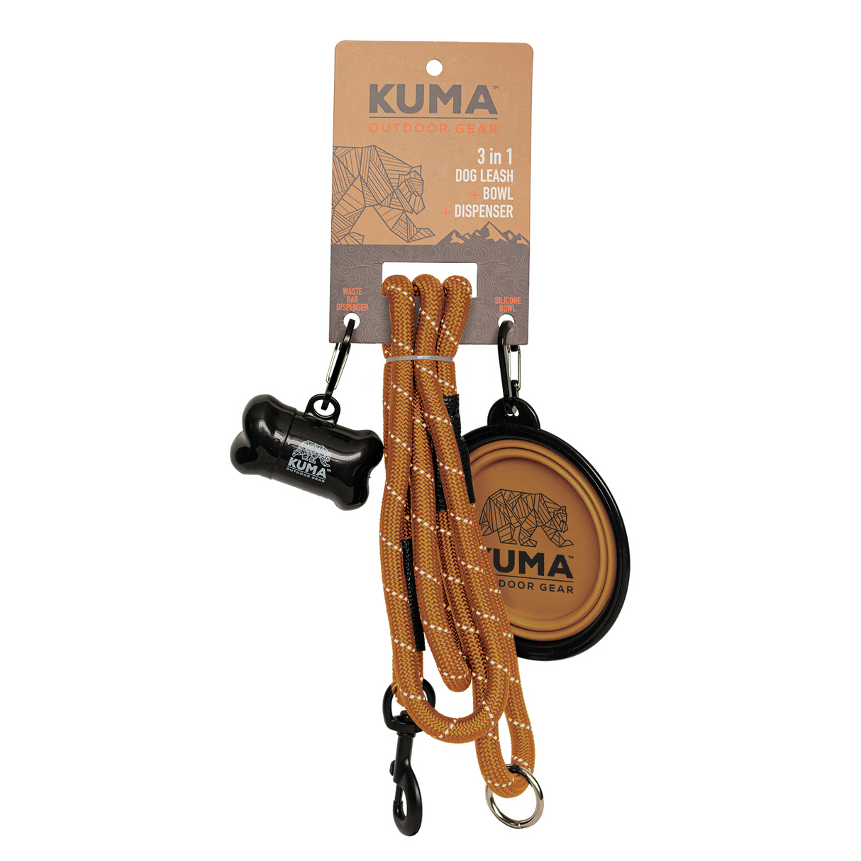 Kuma Outdoor Gear 3 in 1 Dog Leash Pet