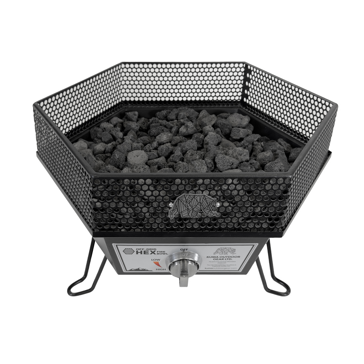 Kuma Outdoor Gear Off-Grid Hex Fire Bowl