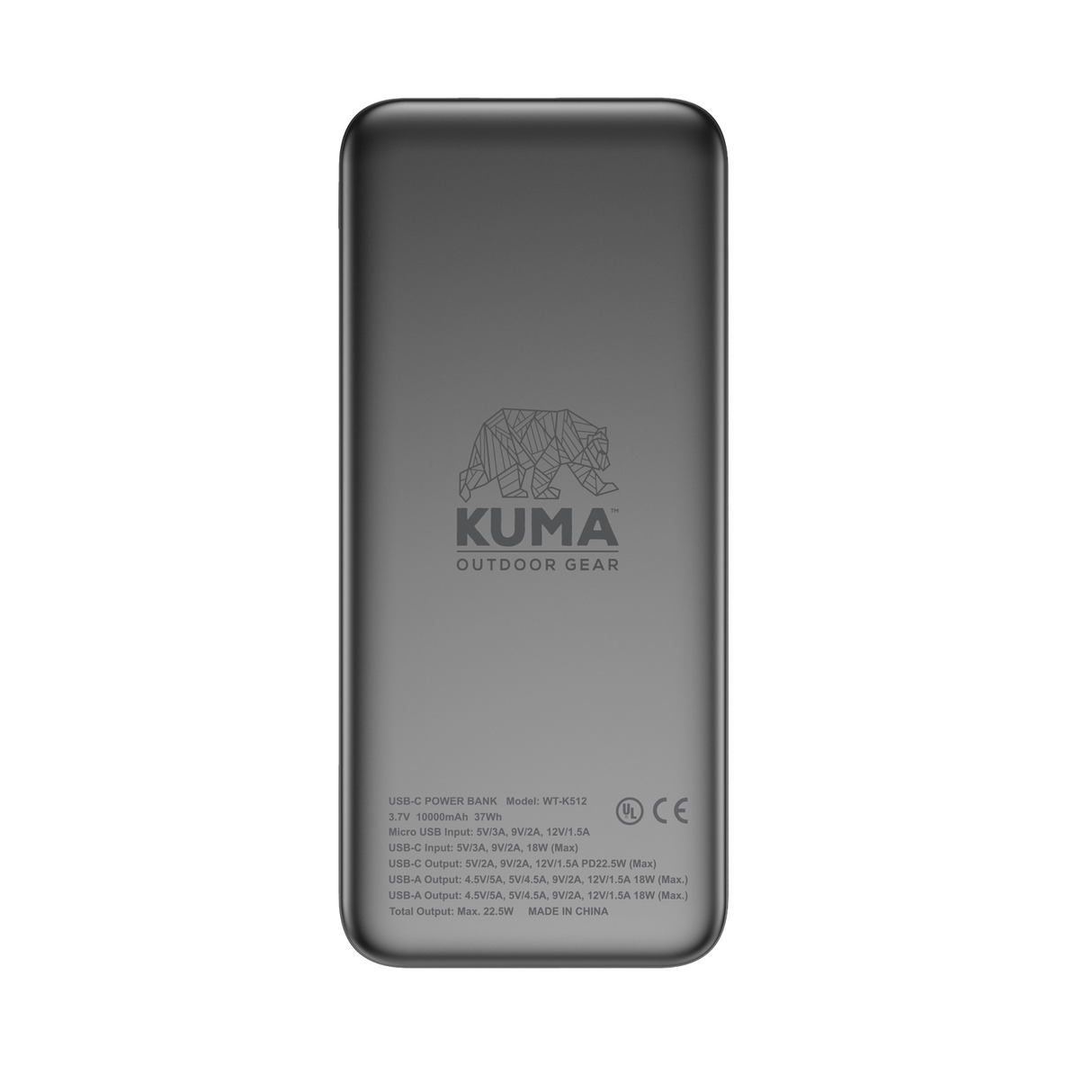 Kuma Outdoor Gear Portable USB-C Power Bank Power