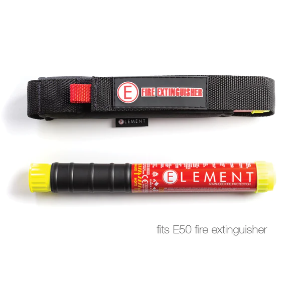 Element Fire Tactical Kit | Sleeve & Strap | Fits E50 & E100 Fire Extinguisher Mount - Modula Racks