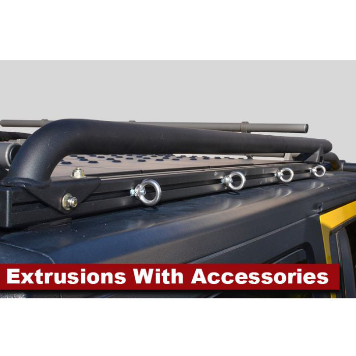 Adventure Rack Systems 4-Door Lo-Pro Mod Rack | JK Wrangler Roof Rack Kit - Modula Racks