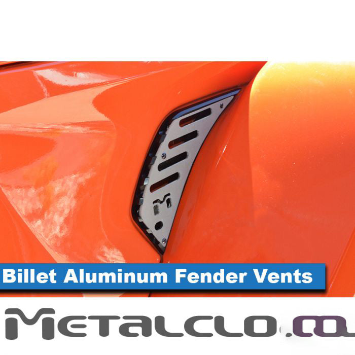 Adventure Rack Systems Billet Air Outlet Front Fender Vents | JT Gladiator, JL Wrangler Rack Accessory - Modula Racks