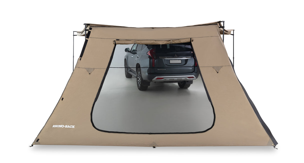 Rhino-Rack Batwing Tapered Zip Extension With Door Awning - Modula Racks