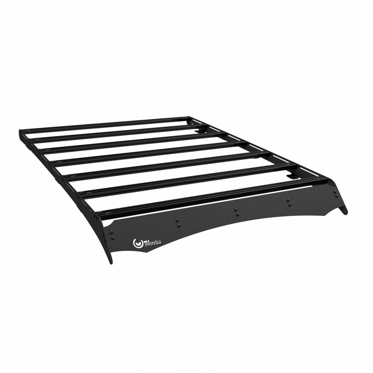 Prinsu Cab Rack Wind Deflector | 3rd Gen Toyota Tundra CrewMax 22 Roof Rack Kit - Modula Racks