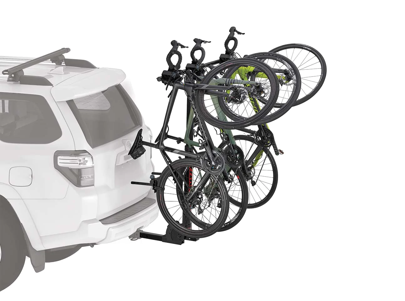 Yakima HangTight Hitch-Mount Vertical Bike Rack - Modula Racks