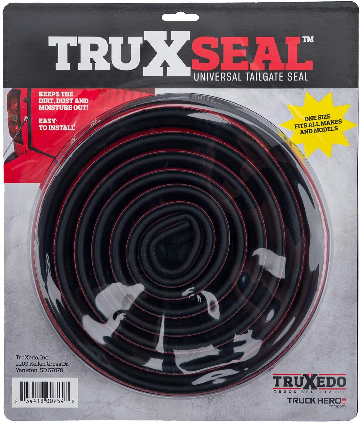 Truxedo TruxSeal Universal Tailgate Seal Truck Bed Accessory - Modula Racks