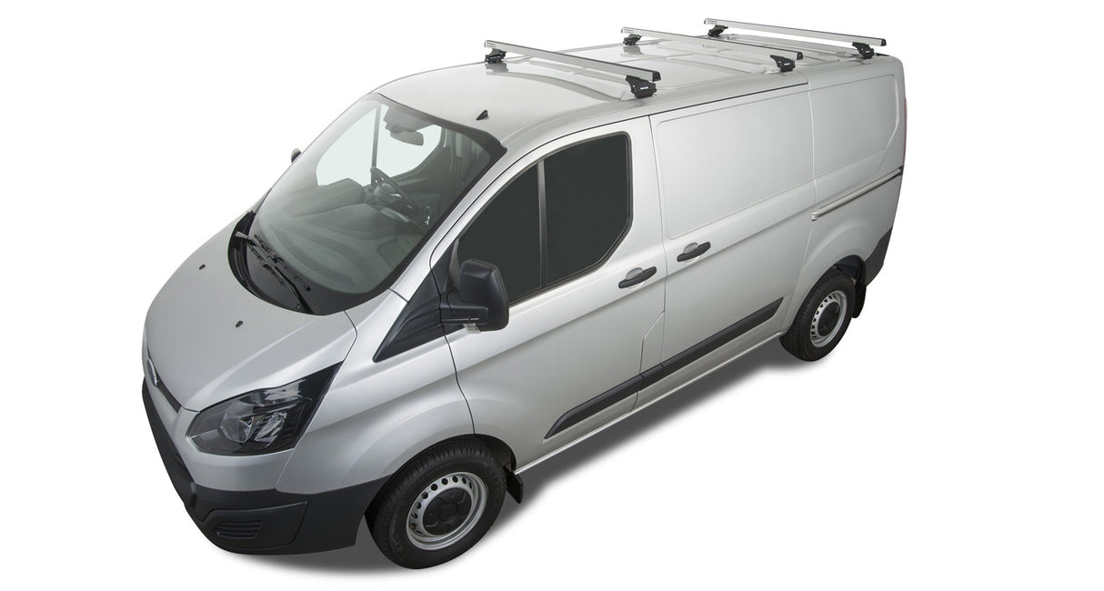 Rhino-Rack Heavy Duty RLTP Roof Rack | FORD Transit XL/XLT 2dr Wagon Long (Medium Roof) 14 to 20 Roof Rack Kit - Modula Racks