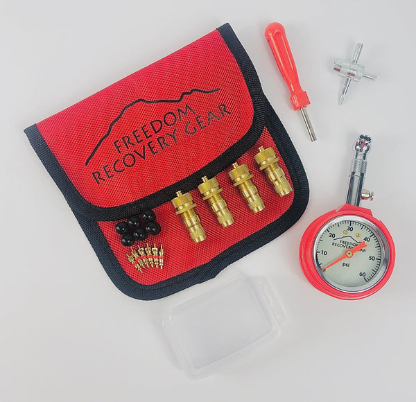 Freedom Recovery Gear EZDeflate ScrewOn Tire Deflation Valves