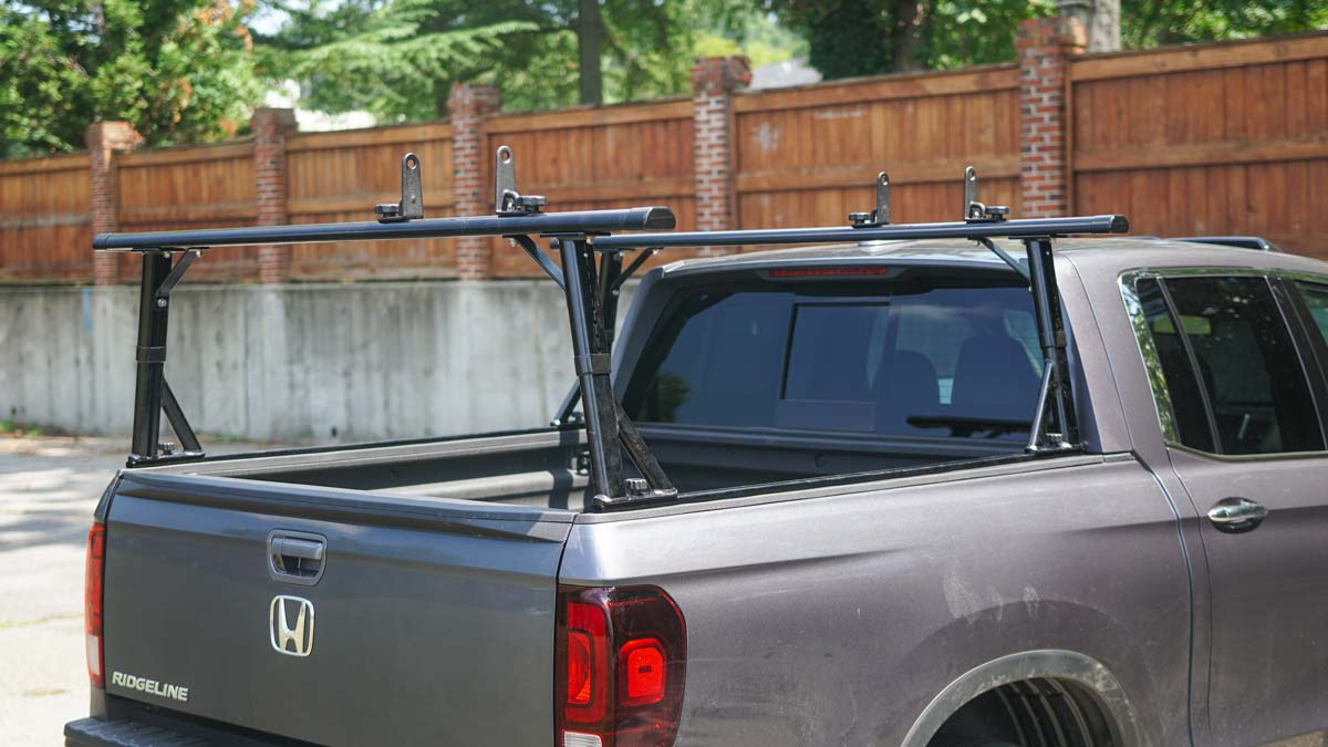 Vantech P3000 - Honda Ridgeline 2017+ | Black | 65" Bar  - Modula Racks