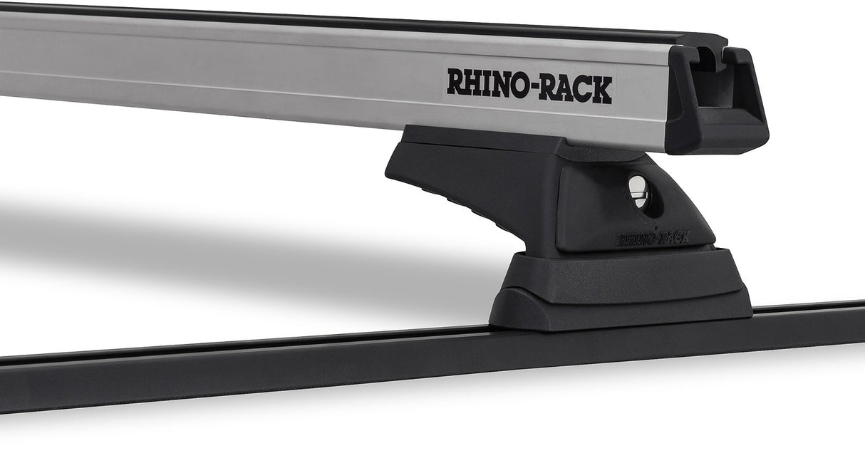 Rhino-Rack Heavy Duty RCL Trackmount Roof Rack | NISSAN Titan (Incl. XD) 4dr Pick Up Crew Cab 16 to 20 Roof Rack Kit - Modula Racks