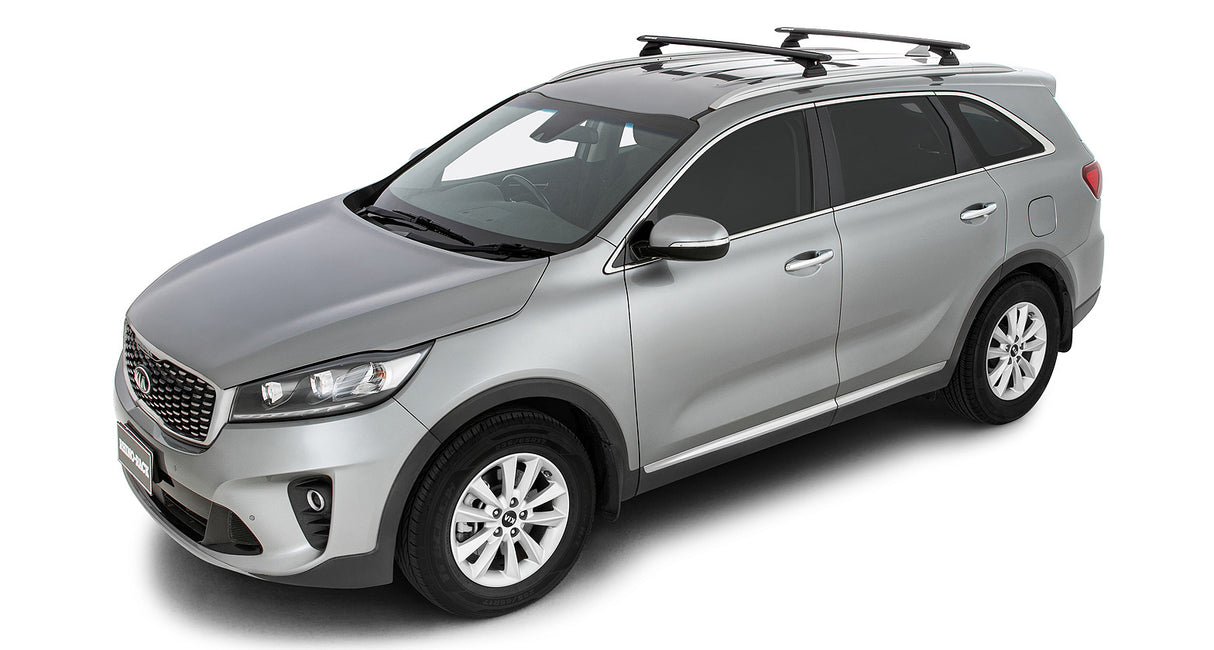 Rhino-Rack Vortex RCL Roof Rack | KIA Sorento Gen 3, UM 5dr SUV With Flush Rails 16 to 20 - Modula Racks