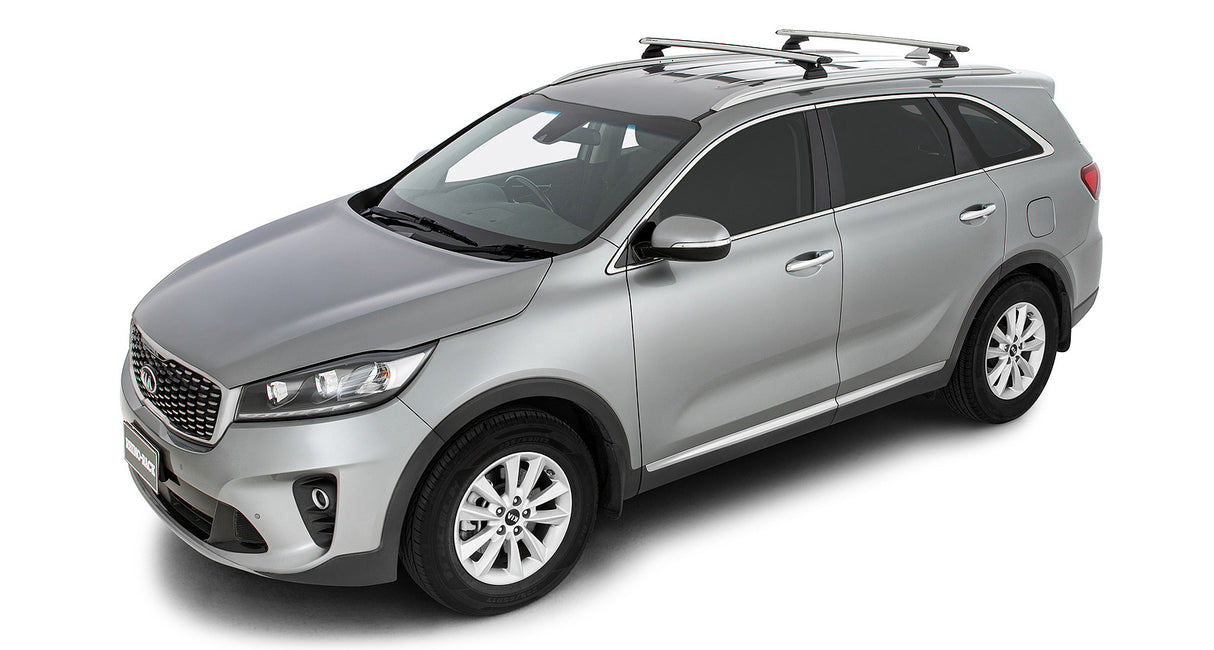 Rhino-Rack Vortex RCL Roof Rack | KIA Sorento Gen 3, UM 5dr SUV With Flush Rails 16 to 20 - Modula Racks
