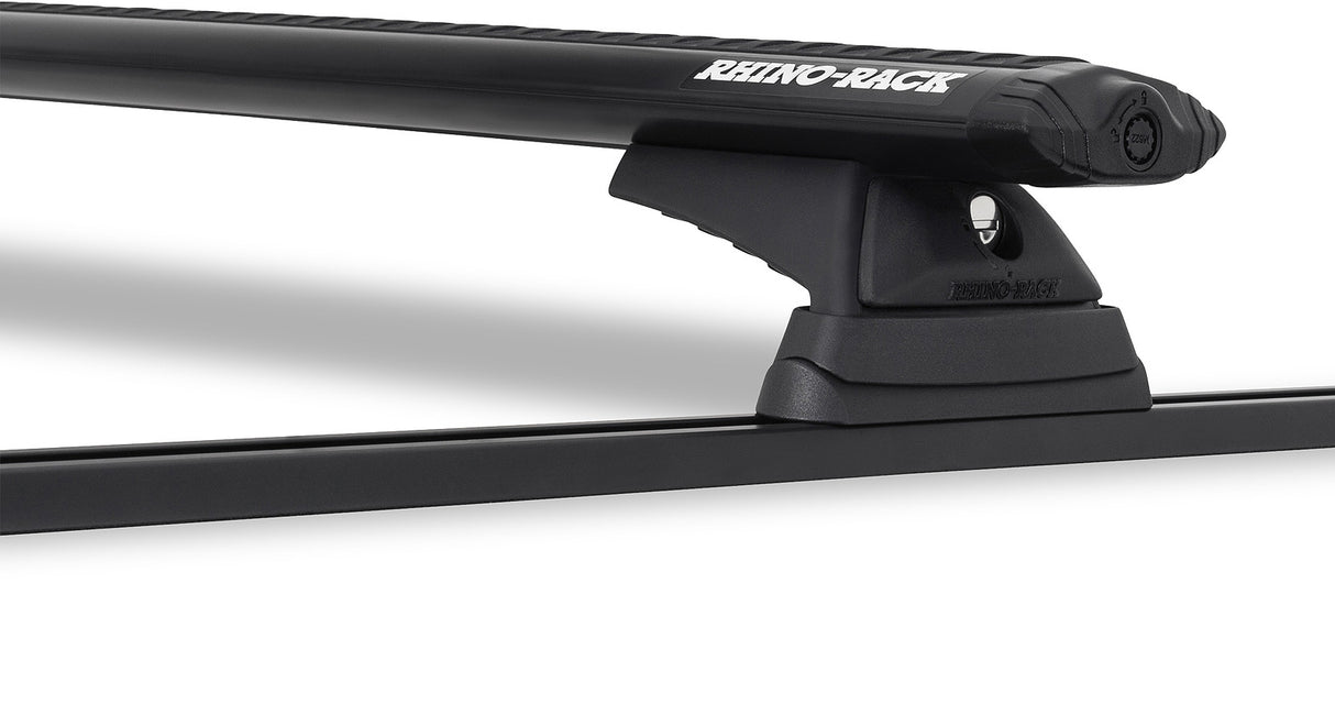 Rhino-Rack Vortex RCL Trackmount Roof Rack | NISSAN Titan (Incl. XD) 4dr Pick Up Crew Cab 16 to 20 Roof Rack Kit - Modula Racks