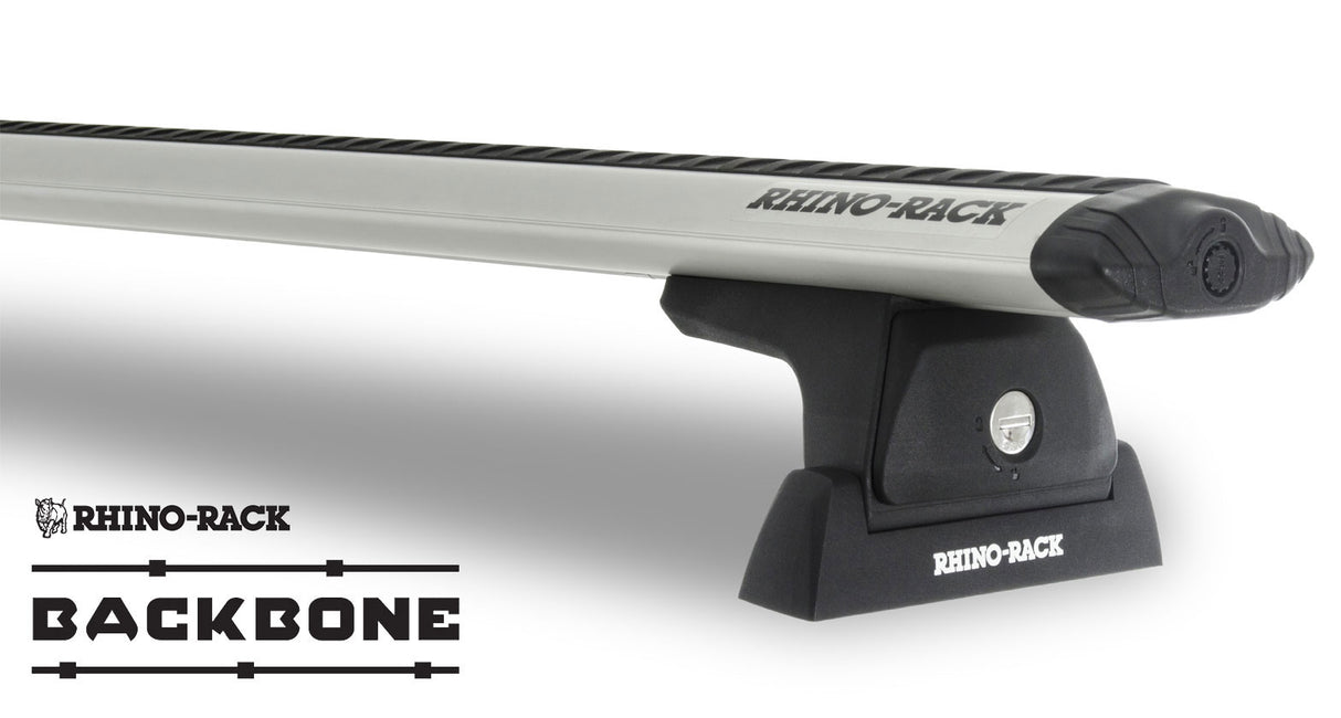 Rhino-Rack Vortex RLT600 Rhino-Rack Backbone Roof Rack | JEEP Wrangler 4dr SUV Hard Top 07 to 10 Roof Rack Kit - Modula Racks