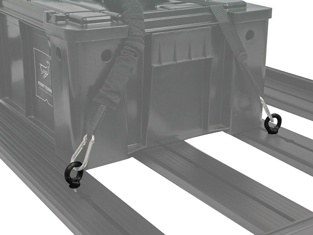 Front Runner Black Tie Down Rings / Eye Nuts Roof & Bed Racks Parts & Accessories - Modula Racks