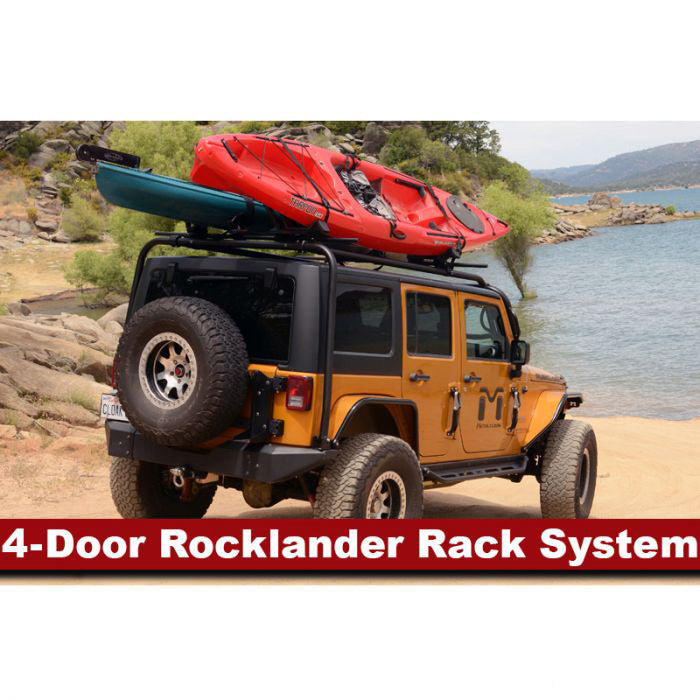Adventure Rack Systems 4-Door Rocklander Rack System | JK Wrangler Roof Rack Kit - Modula Racks