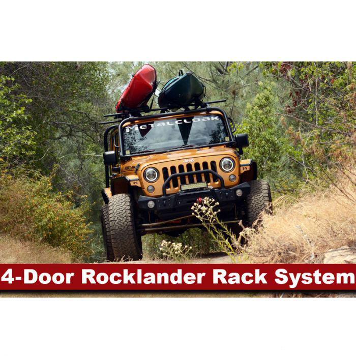 Adventure Rack Systems 4-Door Rocklander Rack System | JK Wrangler Roof Rack Kit - Modula Racks