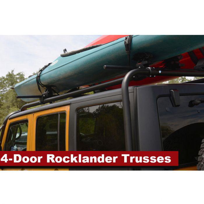 Adventure Rack Systems 4-Door Rocklander Stealth II Rack System | JK Wrangler Roof Rack Kit - Modula Racks