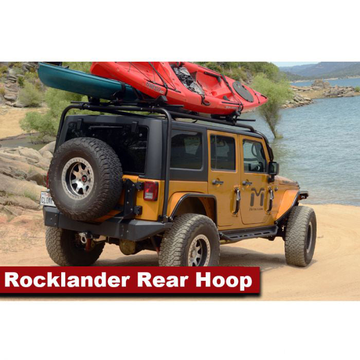 Adventure Rack Systems 4-Door Rocklander Stealth II Rack System | JK Wrangler Roof Rack Kit - Modula Racks