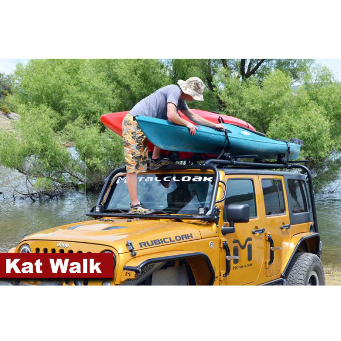 Adventure Rack Systems 4-Door Rocklander Stealth II Rack System | JK Wrangler Roof Rack Kit - Modula Racks