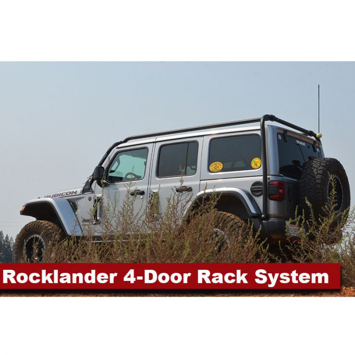 Adventure Rack Systems 4-Door Rocklander Rack System | JL Wrangler Roof Rack Kit - Modula Racks