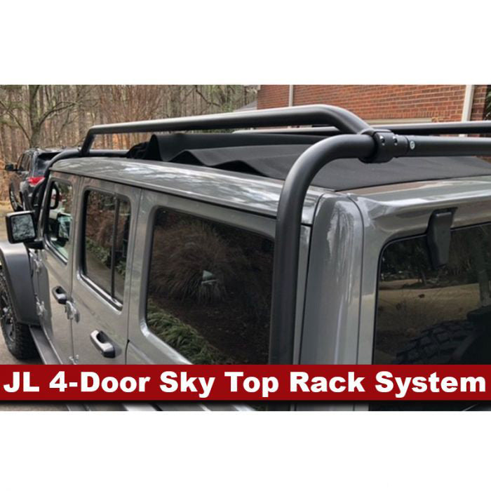 Adventure Rack Systems 4-Door Rocklander Sky Top Rack System | JL Wrangler Roof Rack Kit - Modula Racks