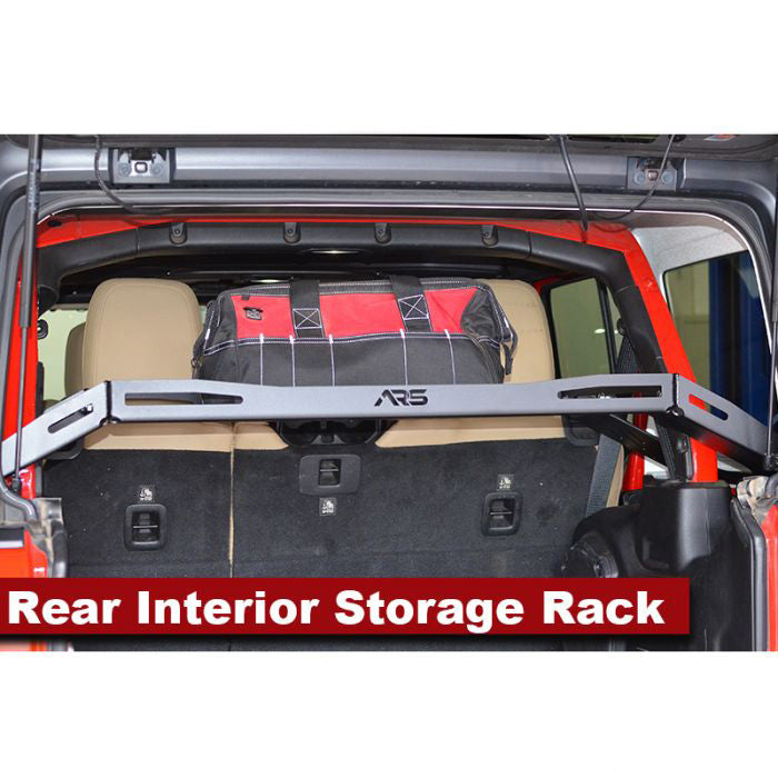 Adventure Rack Systems Elevated Interior Storage Rack System | JK Wrangler Rack Accessory - Modula Racks