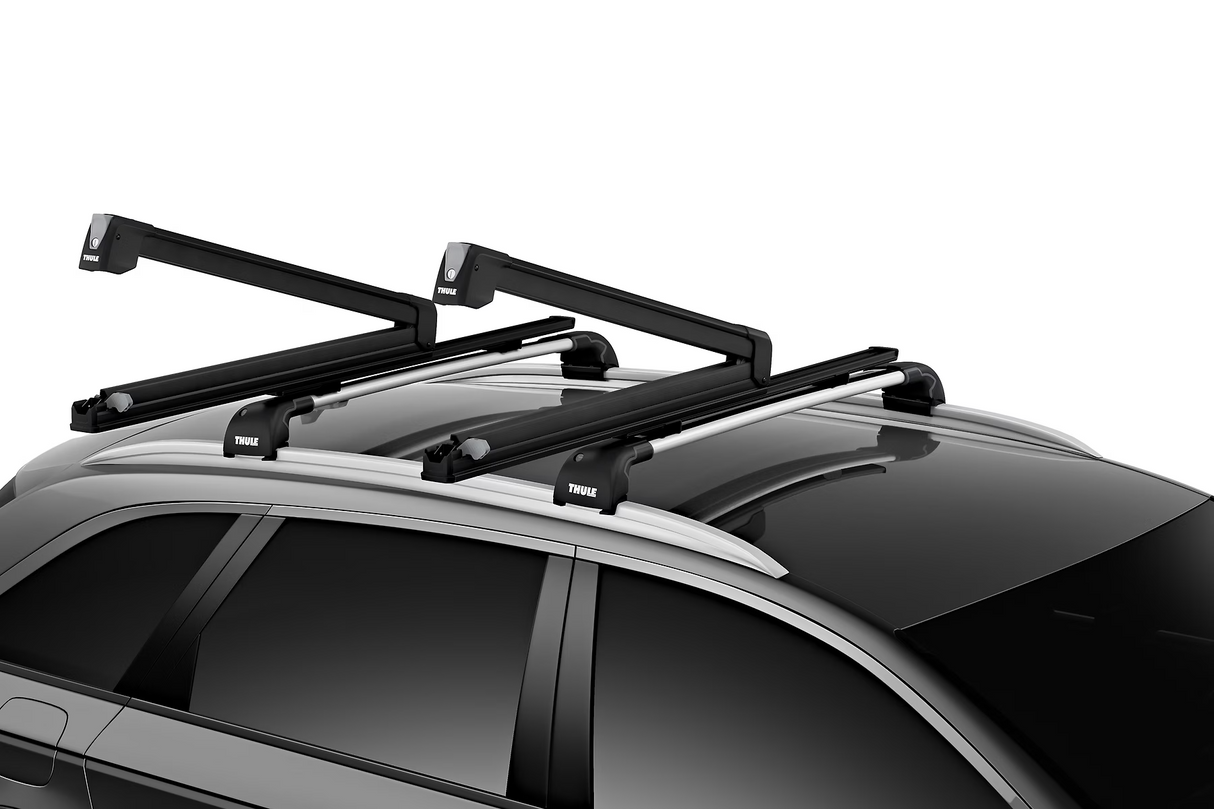 Thule Snowpack Extender | Black Clamshell Ski Rack - Modula Racks