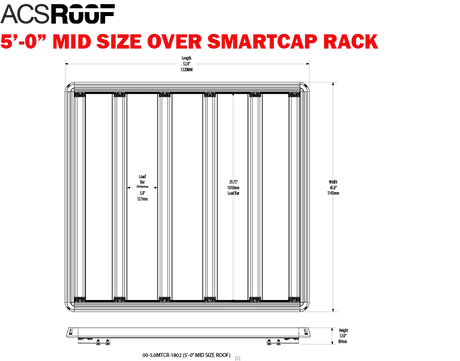 Leitner Designs ACS ROOF | Over Truck Cap Platform | Smartcap 