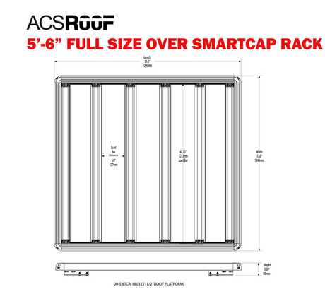 Leitner Designs ACS ROOF | Over Truck Cap Platform | Smartcap 