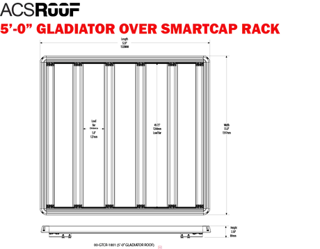 Leitner Designs ACS ROOF | Over Truck Cap Platform | Smartcap 