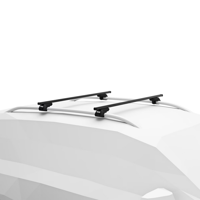 Thule SquareBar Evo Kit for KIA Sportage SUV 5-dr w/ Roof Rails 2001 to 2002 Roof Racks